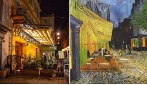 Van Gogh Kafe Terasta Gece